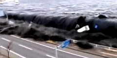 JAPON - 11/03/2011 la vague du Tsunami